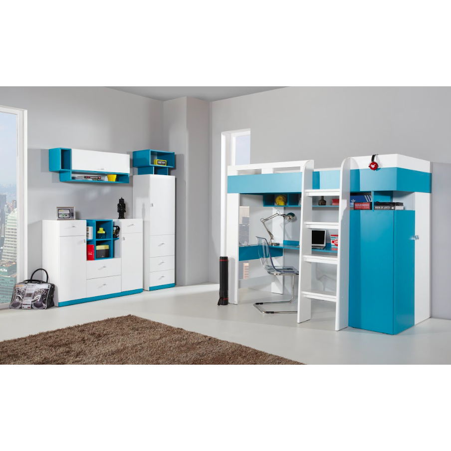 Vaikų kambario komplektas Mobi II