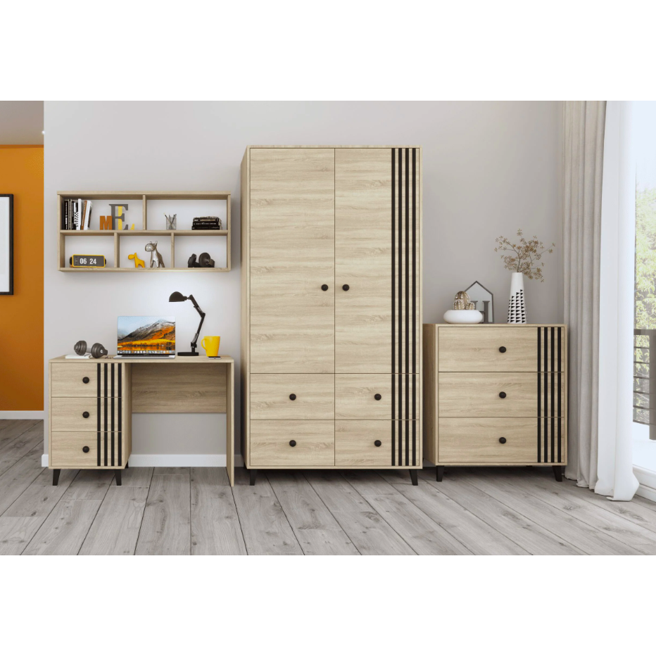 Vaikų kambario komplektas Fox II 1 Vaikų kambario komplektas Fox II 1