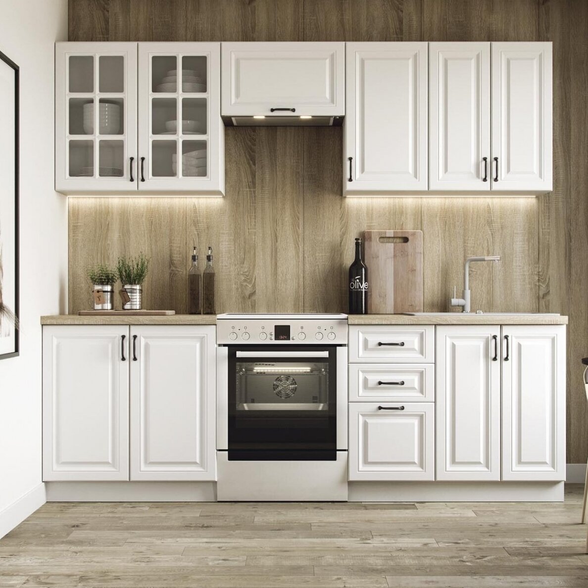 Virtuvės komplektas Elizabeth 240 Virtuvės komplektas Elizabeth 240