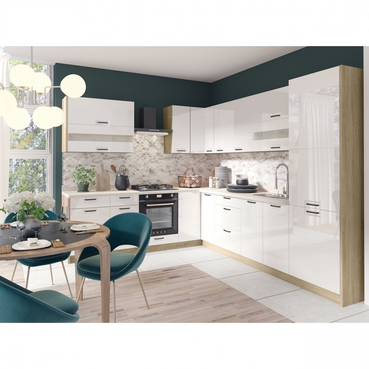 Virtuvinė apatinė spintelė FW 7D (90 cm) 6 Virtuvinė apatinė spintelė FW 7D (90 cm) 6