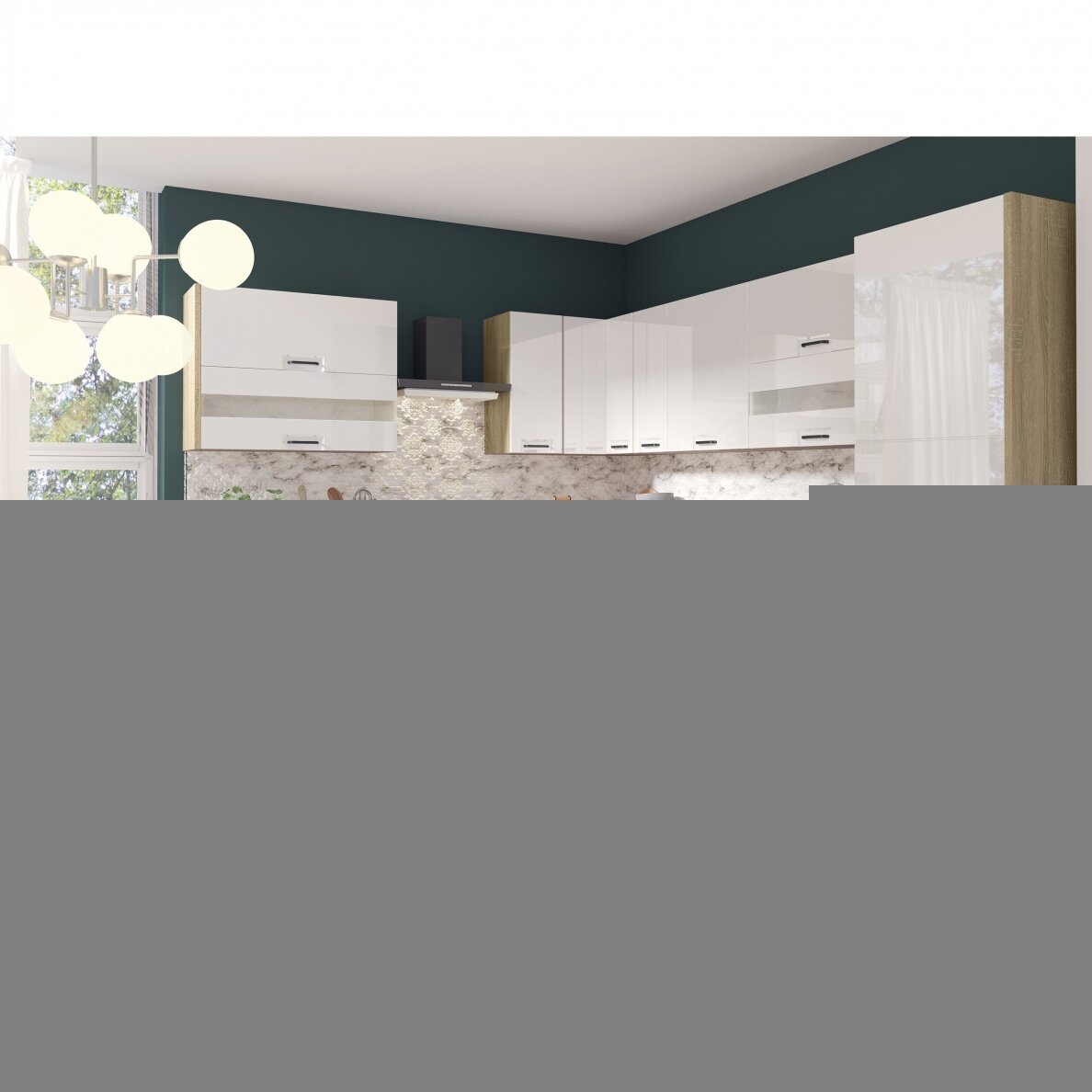 Virtuvinė apatinė spintelė FW 9D (50 cm) 6 Virtuvinė apatinė spintelė FW 9D (50 cm) 6