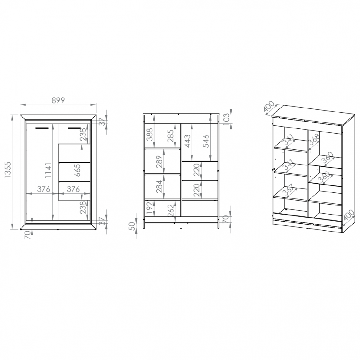 Vitrina BALTICA 2601 1