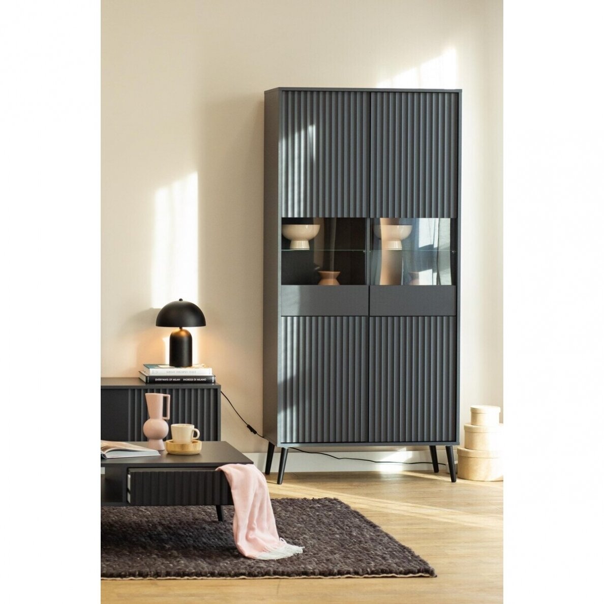 Vitrina Barcelona Black 4D Vitrina Barcelona Black 4D