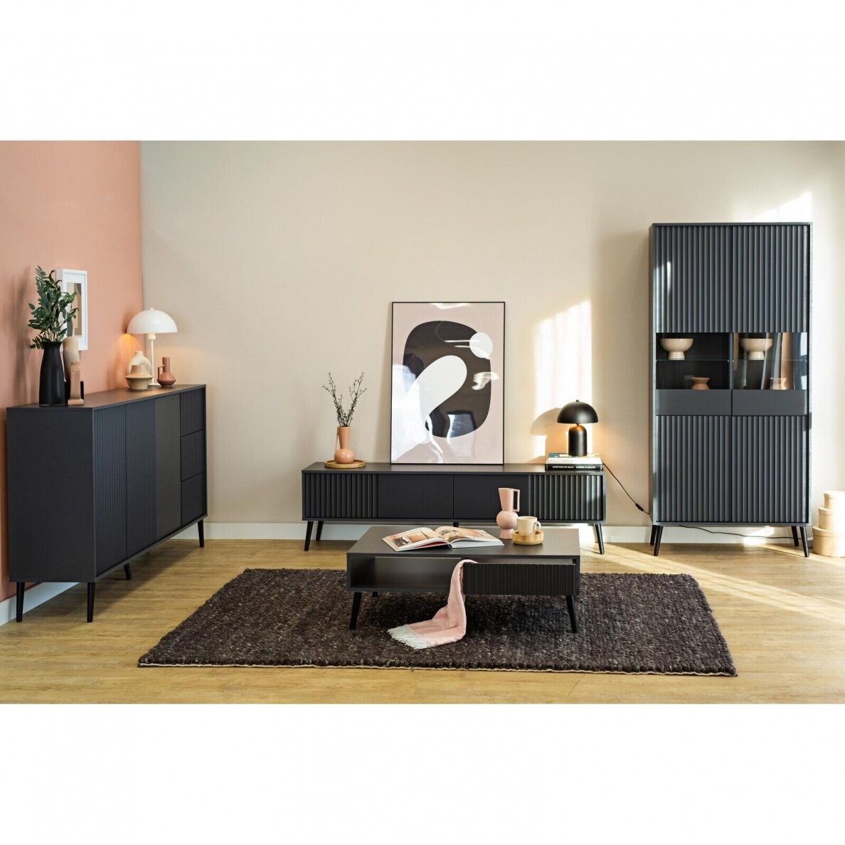 Vitrina Barcelona Black 4D 3