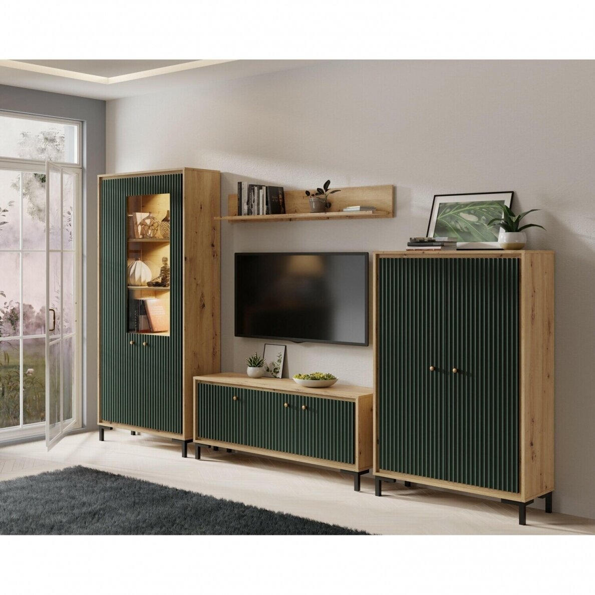 Vitrina PARII PZ02 (green) 2 Vitrina PARII PZ02 (green) 2