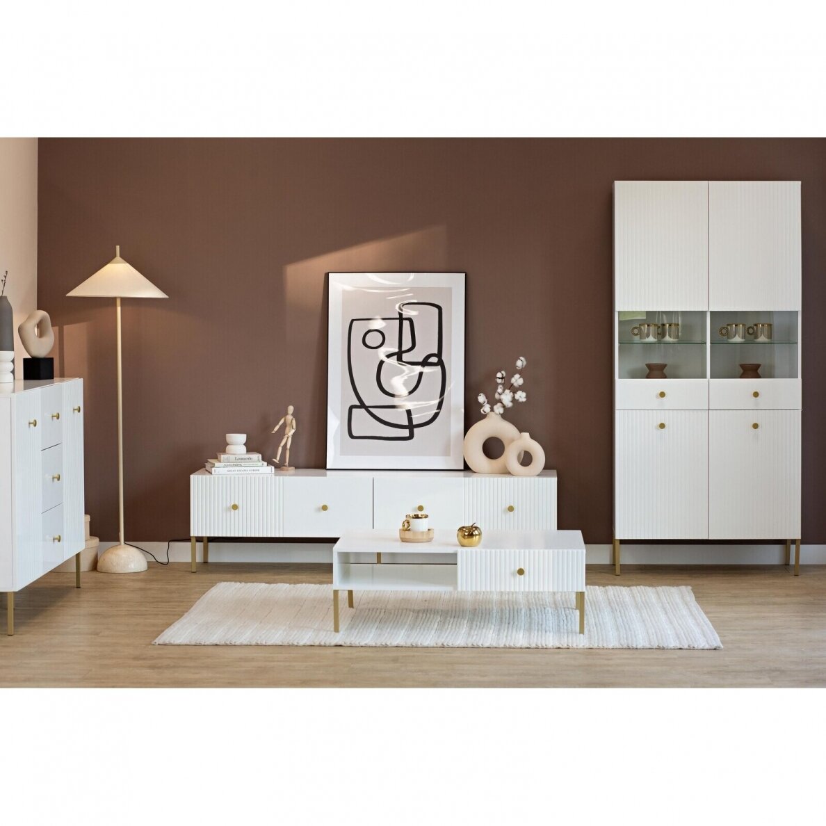 Vitrina Viena White 4D 1 Vitrina Viena White 4D 1