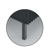 Vitrina Viena Black 4D 4