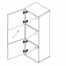 Vitrina NEST W-1