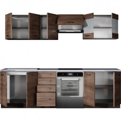 Virtuvės komplektas AMANDA 1 260 2 Virtuvės komplektas AMANDA 1 260 2