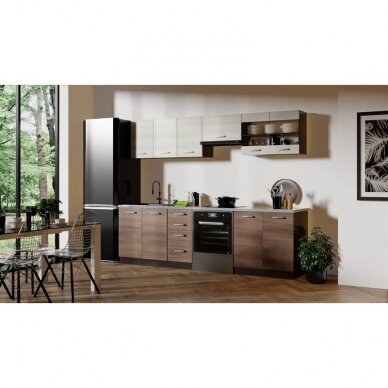 Virtuvės komplektas AMANDA 2 260 2 Virtuvės komplektas AMANDA 2 260 2