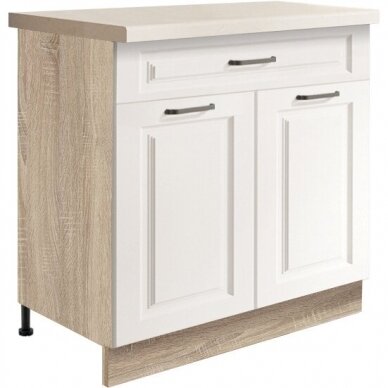 Virtuvinė apatinė spintelė SM 6D (80 cm) Virtuvinė apatinė spintelė SM 6D (80 cm)