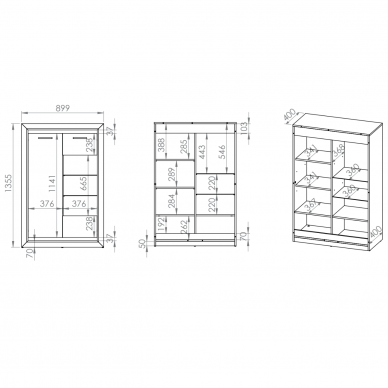 Vitrina BALTICA 2601 1 Vitrina BALTICA 2601 1
