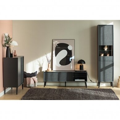 Vitrina Barcelona Black 2D 3