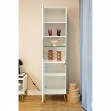 Vitrina Barcelona White 2D 3