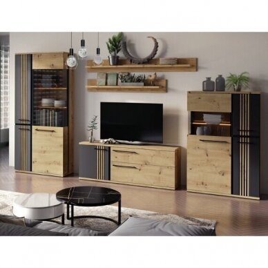 Vitrina Molto 2 Black 4
