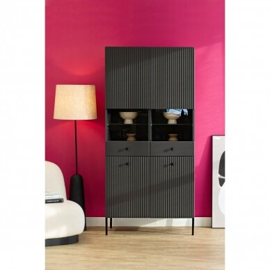 Vitrina Viena Black 4D Vitrina Viena Black 4D