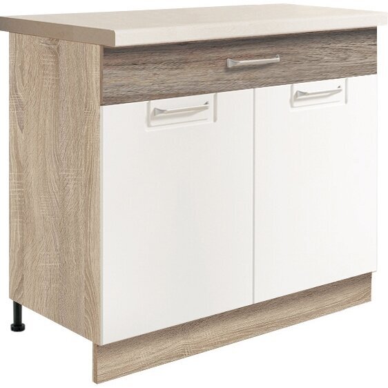 Virtuvinė apatinė spintelė ECO 7D (90 cm) Virtuvinė apatinė spintelė ECO 7D (90 cm)