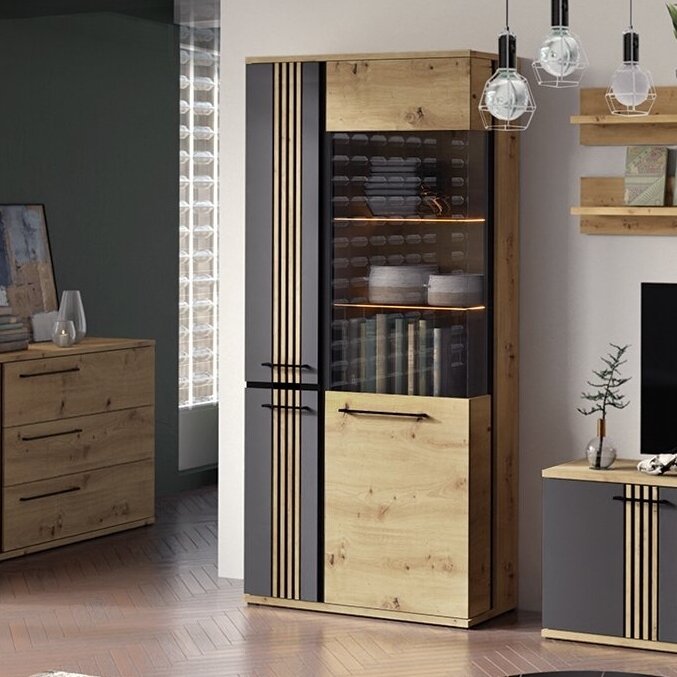 Vitrina Molto 2 Black Vitrina Molto 2 Black