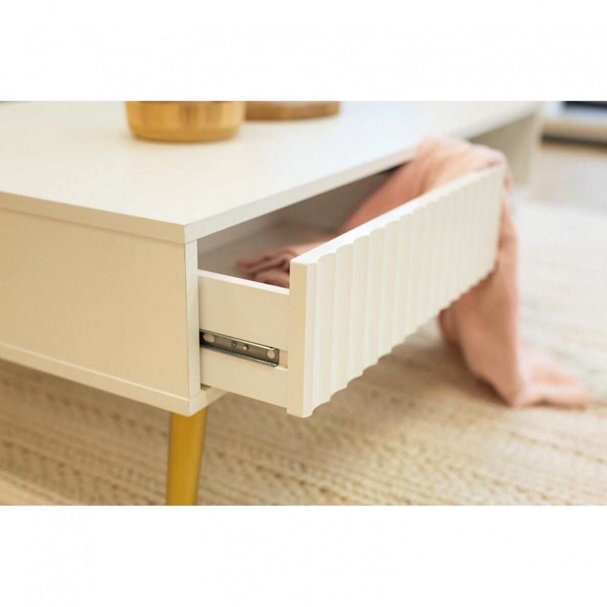 Žurnalinis staliukas Barcelona White 5