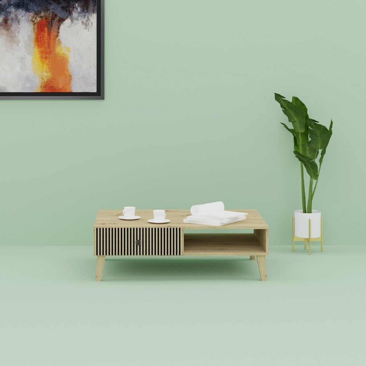 Žurnalinis staliukas Berlin 10 Žurnalinis staliukas Berlin 10