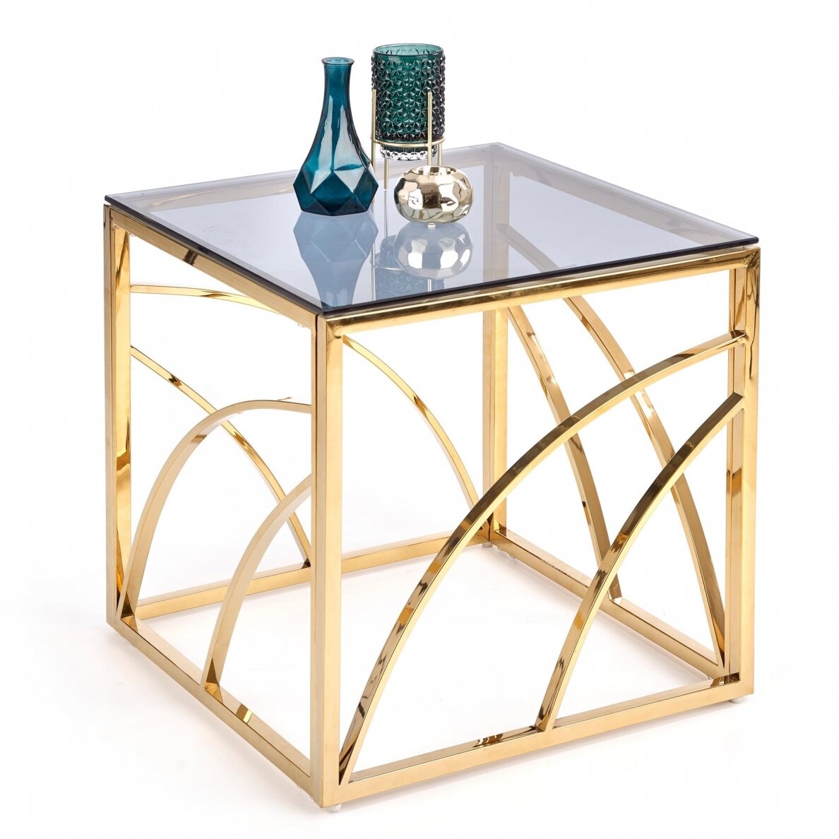 Žurnalinis staliukas UNIVERSE Kvadratas (auksas) Žurnalinis staliukas UNIVERSE Kvadratas (auksas)