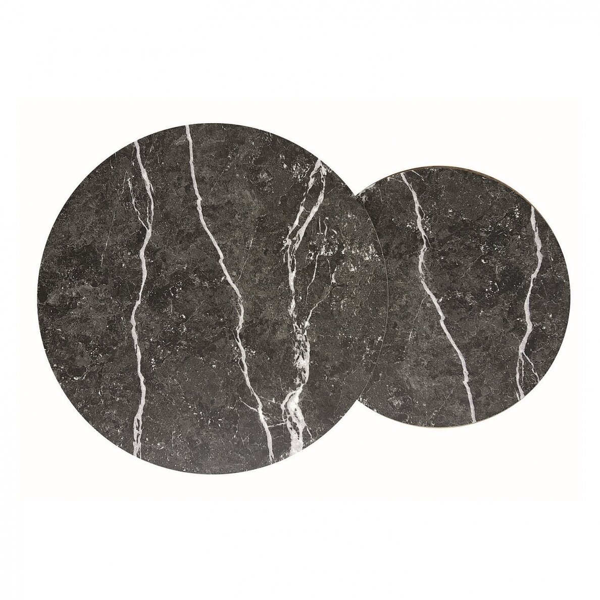 Žurnalinių staliukų rinkinys Dion Black 2 Žurnalinių staliukų rinkinys Dion Black 2