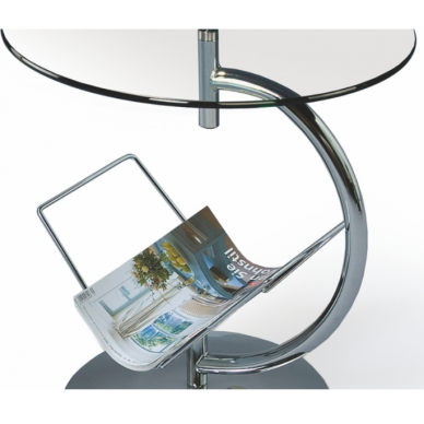 Žurnalinis staliukas Alma skaidrus 3 Žurnalinis staliukas Alma skaidrus 3