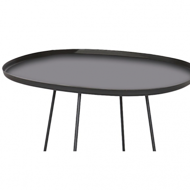 Žurnalinis staliukas TINA juoda 3