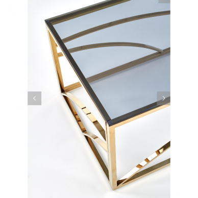 Žurnalinis staliukas UNIVERSE (auksas) 2 Žurnalinis staliukas UNIVERSE (auksas) 2