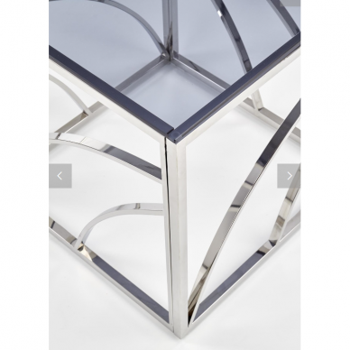 Žurnalinis staliukas UNIVERSE Kvadratas (sidabras) 4