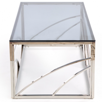 Žurnalinis staliukas UNIVERSE (sidabras) 2