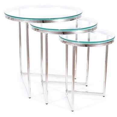 Žurnalinių staliukų rinkinis TRIO Žurnalinių staliukų rinkinis TRIO