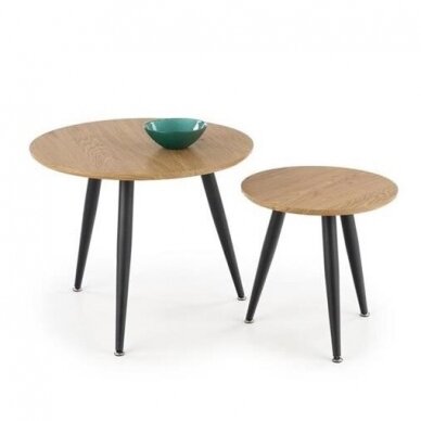 Žurnalinių staliukų rinkinys Mentona 2 Žurnalinių staliukų rinkinys Mentona 2