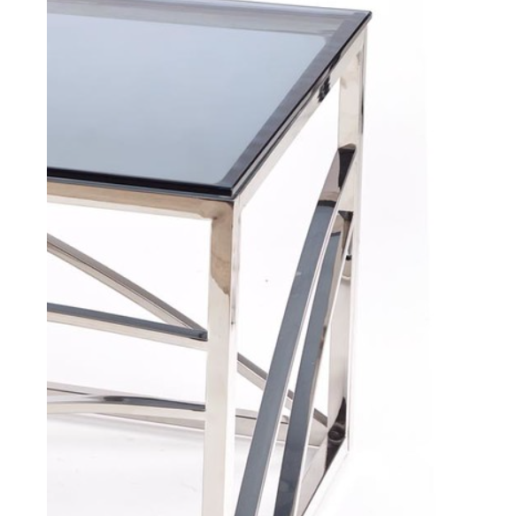 Žurnalinis staliukas UNIVERSE (sidabras) 3