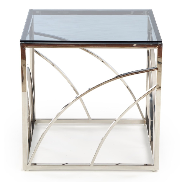 Žurnalinis staliukas UNIVERSE Kvadratas (sidabras) 2 Žurnalinis staliukas UNIVERSE Kvadratas (sidabras) 2