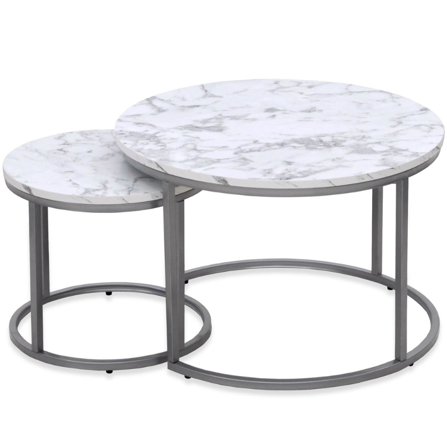 Žurnalinių staliukų rinkinys Paola 2 4 Žurnalinių staliukų rinkinys Paola 2 4